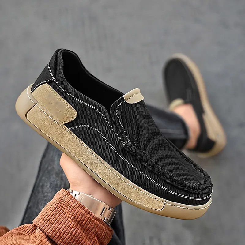 Muške skate tenisice - PU gornji dio, PU uložak, injekcijski oblikovana potplata, vezanje, niski profil