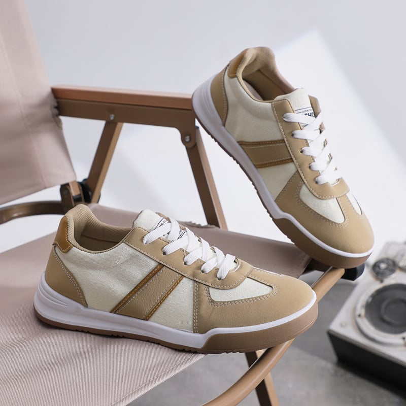 Muške tenisice od platna s niskim gornjim dijelom, prozračna mrežasta unutrašnjost, EVA uložak, vezanje šnurkama