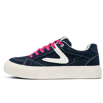 Muške tenisice za skateboard, prozračni platneni gornji dio, okrugla špička, vezanje na šnure, gumeni đon