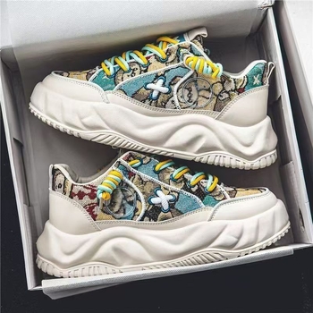 Loafers bărbătești de vară, din pânză, talpă din cauciuc, profil scăzut, vârf rotund