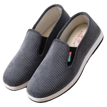 Pantofi bărbați din velur, cu partea superioară din velur, stil low-top, respirabili, vârf rotund, talpă turnată prin injecție