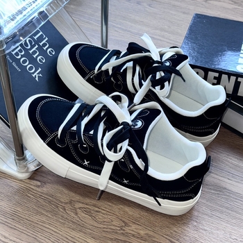 Muške platnene tenisice - Lagane, Niskog profila, Na vezanje, Gumena potplat, Mrežasta podstava