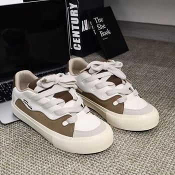 VASIBAEN Muške tenisice od platna – lagane, PU gornji dio, gumena potplat, niski kroj, okrugli vrh prsta