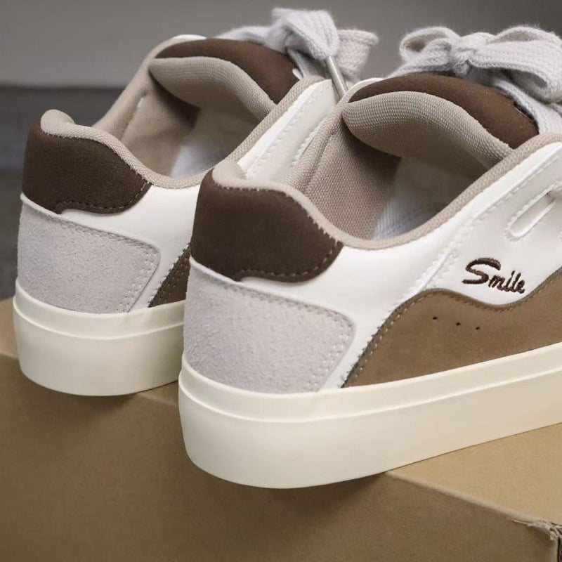 VASIBAEN Muške tenisice od platna – lagane, PU gornji dio, gumena potplat, niski kroj, okrugli vrh prsta