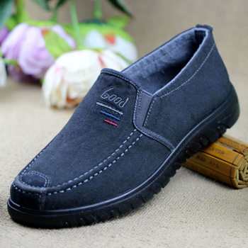 Old Beijing Cloth Shoes Denim balerinke s prozračnim gornjim dijelom, okrugli vrh, ravna peta, PU đon, ljetna svakodnevna obuća
