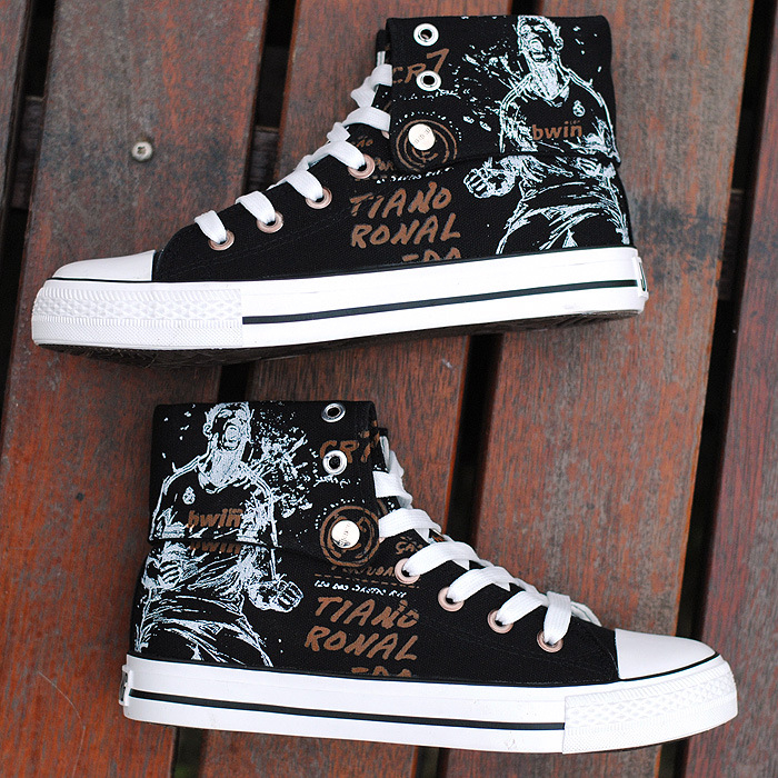 Muške visoke platnene tenisice, prozračne, s vezivanjem, EVA uložak, gumeni potplat