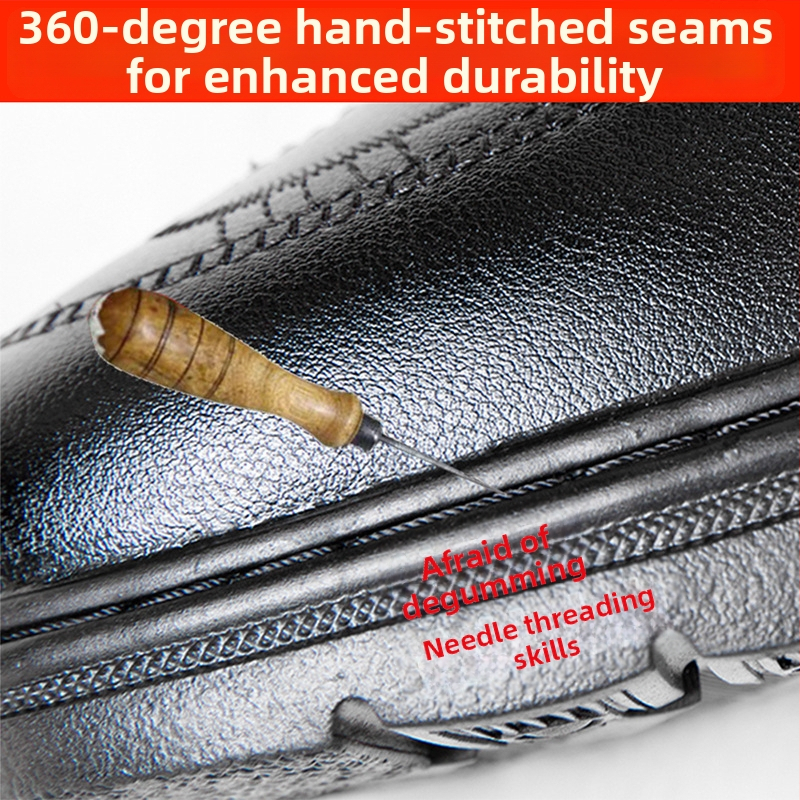 Talve meestele kodu sussid - PU naha ülemine, soe vooder, ees seotud, EVA tald