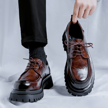 Ghete Chelsea: Martin boots, suprafața PU sintetic, talpă din cauciuc, vârf rotund, toc mic, căptușeală din microfibră, stil lejer de primăvară