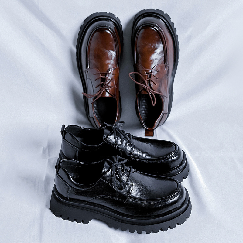 Ghete Chelsea: Martin boots, suprafața PU sintetic, talpă din cauciuc, vârf rotund, toc mic, căptușeală din microfibră, stil lejer de primăvară