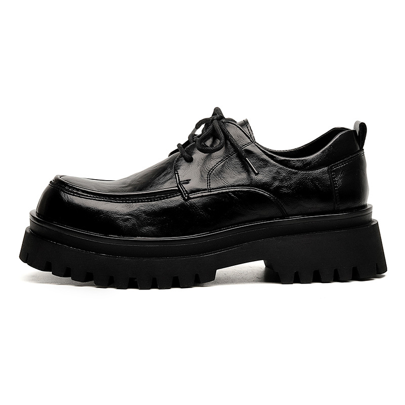Ghete Chelsea: Martin boots, suprafața PU sintetic, talpă din cauciuc, vârf rotund, toc mic, căptușeală din microfibră, stil lejer de primăvară