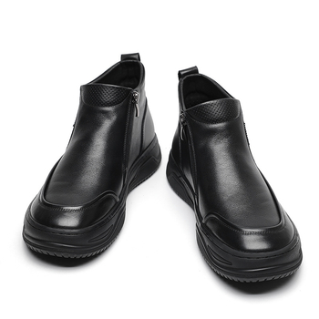 Martin čizme, gornji dio od dvostruke kože krave, gumena potplat, visoki casual stil, bez podstava, PU ulošak
