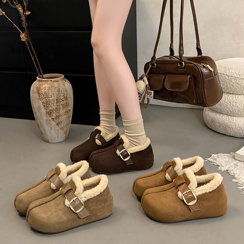 Zimske ženske cipele u Birkenstock stilu, visok gornji dio, gornja stranica: sintetička koža, potplat: guma, vezanje, ulošak od umjetnog pliša