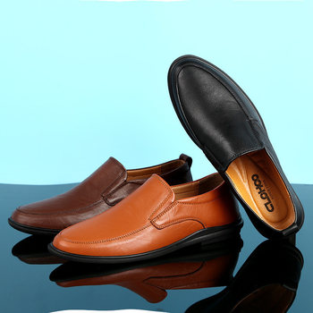 Muški loaferi za poslovne i svakodnevne potrebe, prozračni slip-on, gornji dio od umjetne PU kože, ulošak EVA, đon PVC
