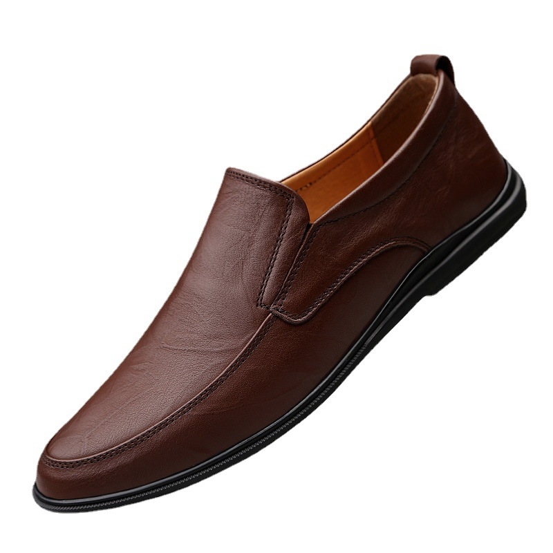 Muški loaferi za poslovne i svakodnevne potrebe, prozračni slip-on, gornji dio od umjetne PU kože, ulošak EVA, đon PVC