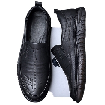 Muške ljetne casual cipele – gornji dio od mikrovlakana, TPR potplat, Slip-on, okrugli vrh