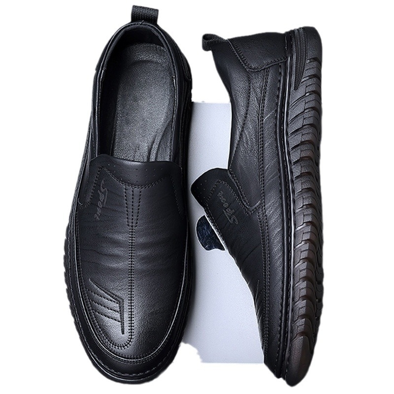 Muške ljetne casual cipele – gornji dio od mikrovlakana, TPR potplat, Slip-on, okrugli vrh