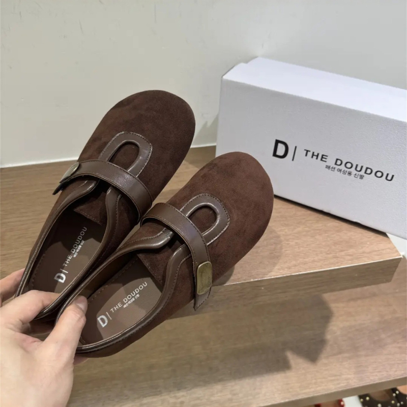 Női téli pamutcipő plüss béléssel, PU felsőrész, gumírozott talp, középső sarok 3-5 cm