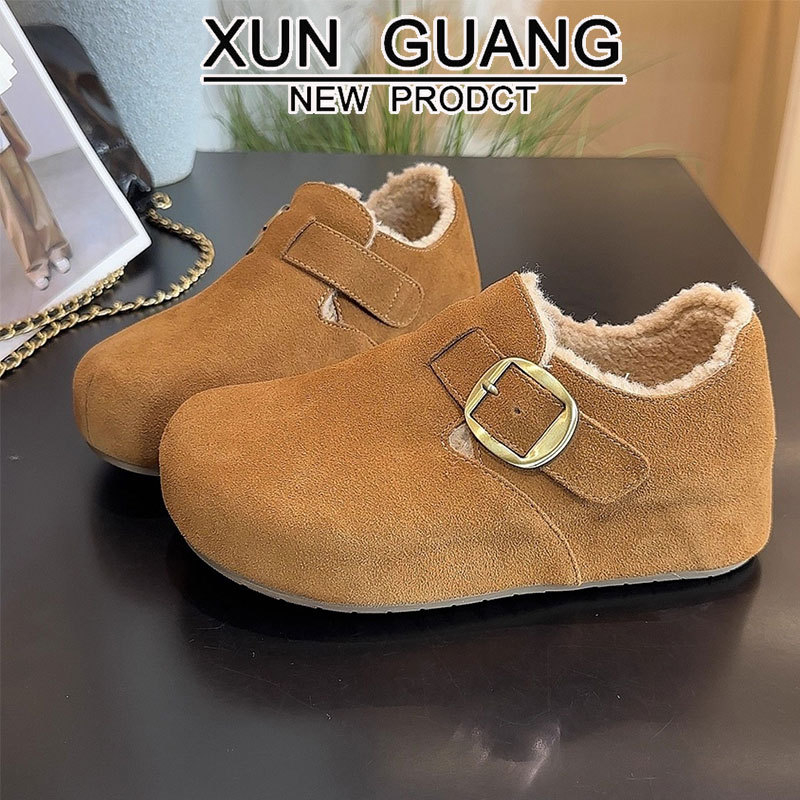 Ženski kožni loaferi s debelom potplatom, unutarnje povećanje visine, pliš podstava, latex uložak