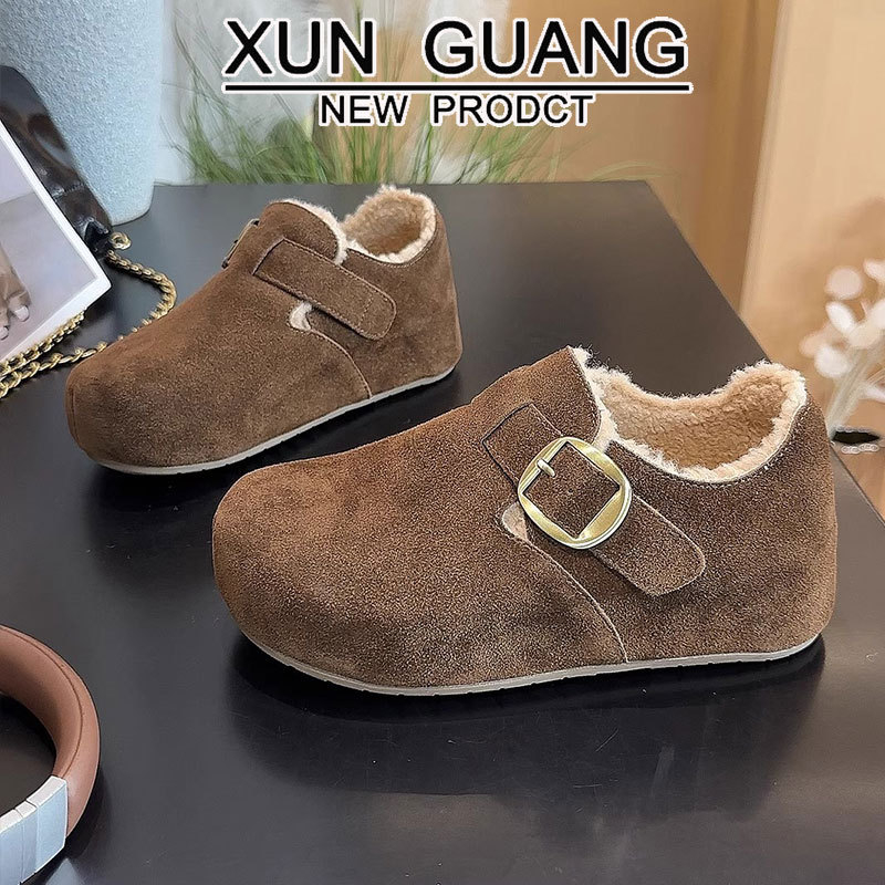 Ženski kožni loaferi s debelom potplatom, unutarnje povećanje visine, pliš podstava, latex uložak