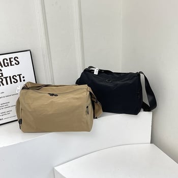 Unisex nylon torba preko ramena, višenamjenska putna torba sa zatvaranjem na zip