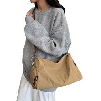 Unisex nylon torba preko ramena, višenamjenska putna torba sa zatvaranjem na zip