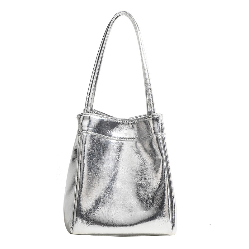 Chovant bucket bag, gradski minimalistički stil, PU materijal, poliester podstava, magnetsko zatvaranje, unutarnja džep