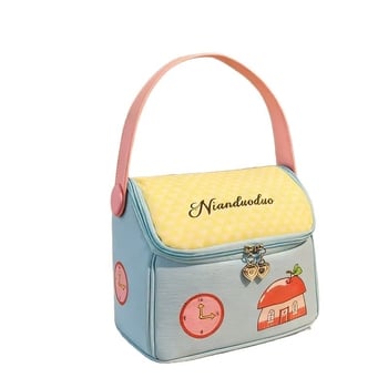 Kozmetička torbica PU - print uzorak, podstava od poliestera, zatvarač, vodootporna