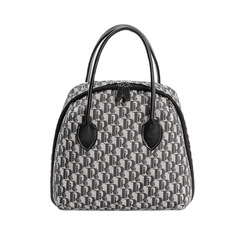 Smink- és neszesszeres táska – városi minimalist stílus, geometrikus mintázat, poliészter anyag, Tide silk márka, 2025 tavasz, hordozható kozmetikai táska