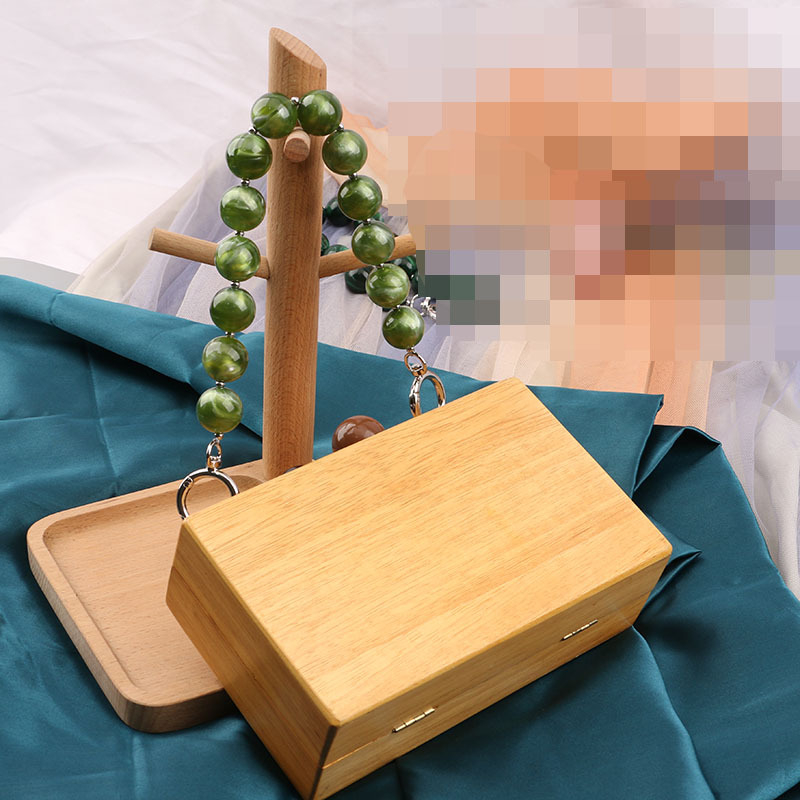 Ακρυλικός ιμάντας τσάντας με αλυσίδα, χειρολαβή