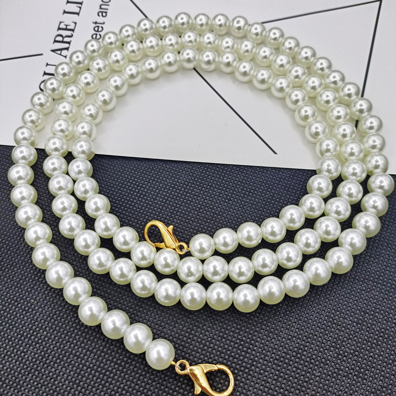 Mingyue πλαστικός ιμάντας για τσάντα με διακοσμητικά μαργαριράκια, μονόχρωμος, ανθεκτικός στη φθορά