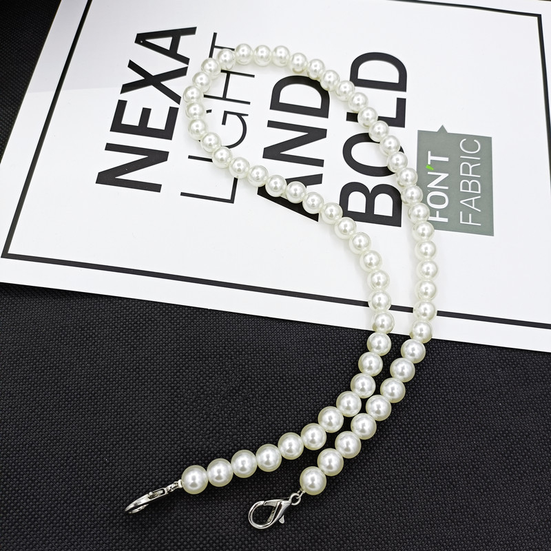 Mingyue πλαστικός ιμάντας για τσάντα με διακοσμητικά μαργαριράκια, μονόχρωμος, ανθεκτικός στη φθορά