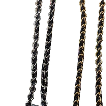 Fémes táska vállpánt, városi stílus, Nothing márka, 2024 tél.