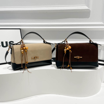 Τσάντα χιαστί από PU δέρμα, αστικός μινιμαλισμός, οριζόντιο τετράγωνο σχήμα, μαγνητικό κούμπωμα, θήκη τηλεφώνου