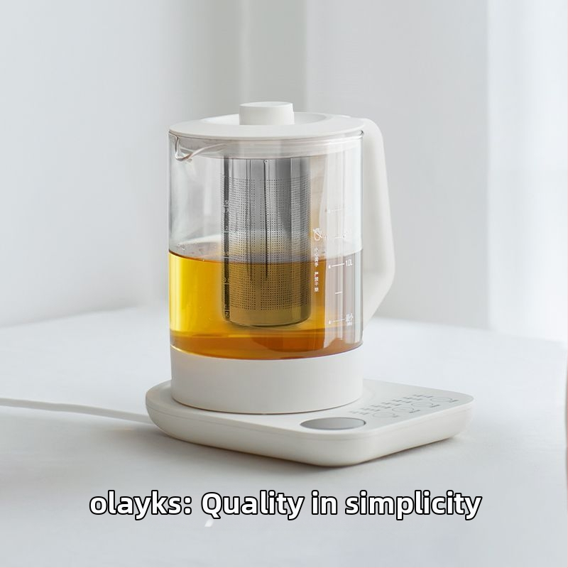 Health Pot Olk-ysh1000a-1, tilpums 1–1.5 L, borosilikāta stikla korpuss, mikroprocesora vadība, elektroniskais termostats