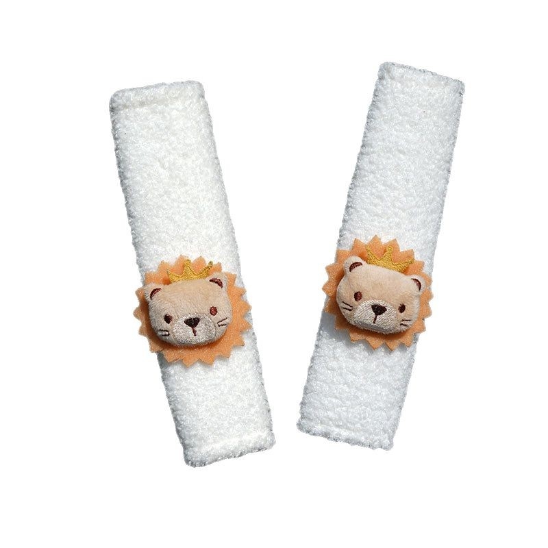 Детски подплънки за автомобилен колан и раменен ремък на детска количка, антиизносващо защитно покритие