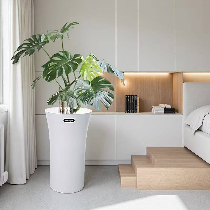 Saksija za biljke PP, na podu, skandinavski stil, bez otvora za odvod