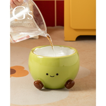 Keramička zdjela za mačke s podignutim stalkom i ravnim otvorom, podrijetlo Čaozhou, branda Crown Scale, posuda za hranu kućnih ljubimaca