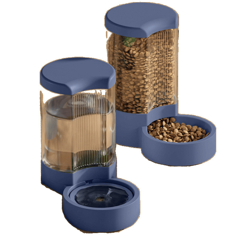 Dispenzer vode i hranilica za mačke, nehrđajući čelik, bez automatiziranog hranjenja, pribor za mačke