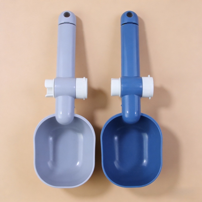 Žličica za hranu mačaka s klipom za brtvljenje, plastična, otporna na vlagu