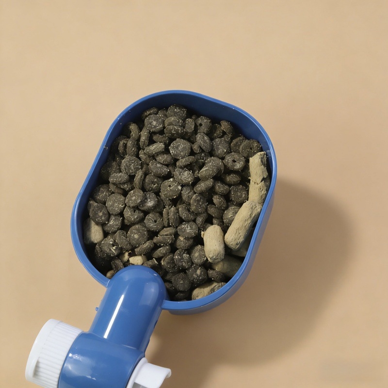 Žličica za hranu mačaka s klipom za brtvljenje, plastična, otporna na vlagu