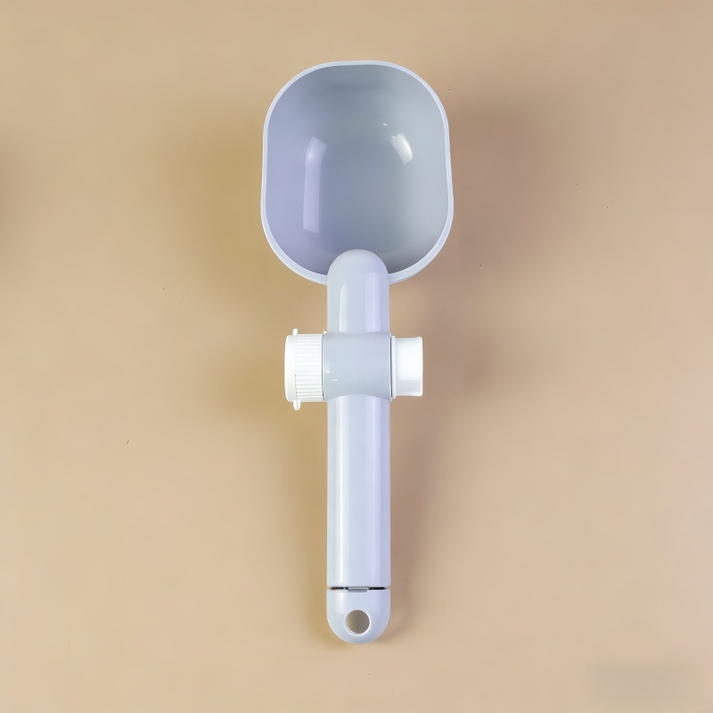 Žličica za hranu mačaka s klipom za brtvljenje, plastična, otporna na vlagu