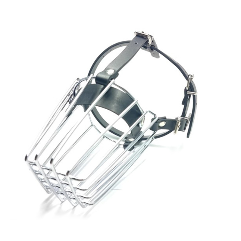 Kutyaszájvédő Malinois és Német Juhász számára - Fém, Harapásálló, Védő Kialakítás