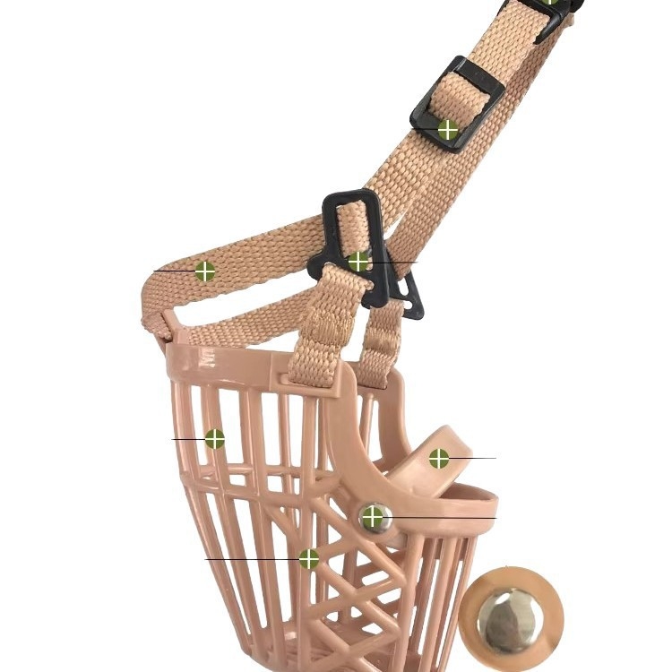 Botnička za pse, plastični materijal, anti-ukrštavanje i anti-lajanje, sprječava lizanje i griženje, brend Friendly