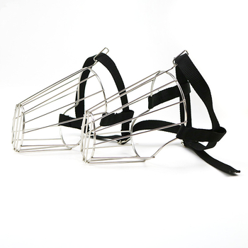 Metalni prozračni zaštitnik usta psa, prozračan, protiv ugriza, protiv lajanja, protiv ogrebotina