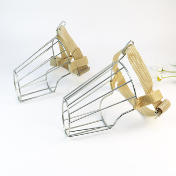 Metalni prozračni zaštitnik usta psa, prozračan, protiv ugriza, protiv lajanja, protiv ogrebotina