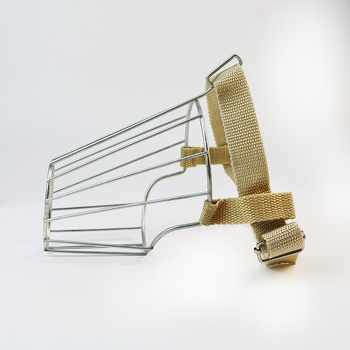 Metalni prozračni zaštitnik usta psa, prozračan, protiv ugriza, protiv lajanja, protiv ogrebotina