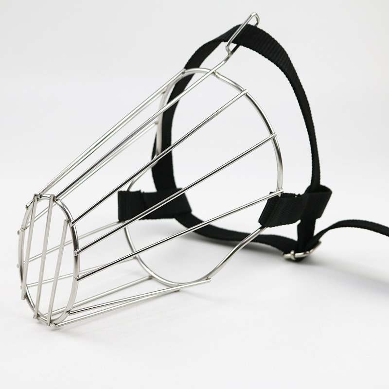 Metalni prozračni zaštitnik usta psa, prozračan, protiv ugriza, protiv lajanja, protiv ogrebotina