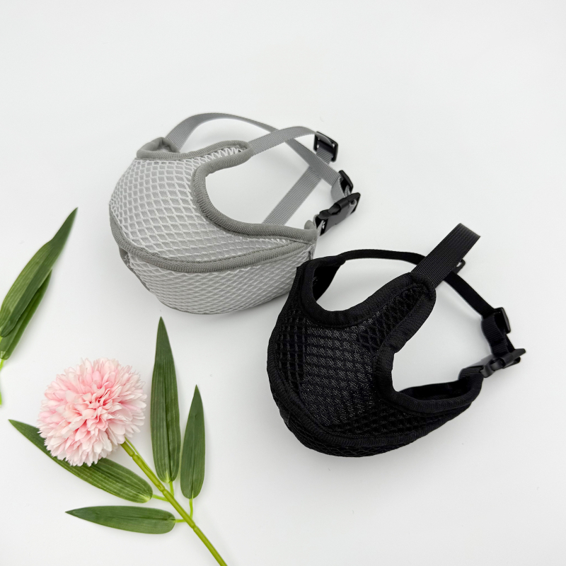 Nylonova njuška za psa s prozračnom mrežom, podesiva, sprječava jedenje i grizenje, za male i srednje pse