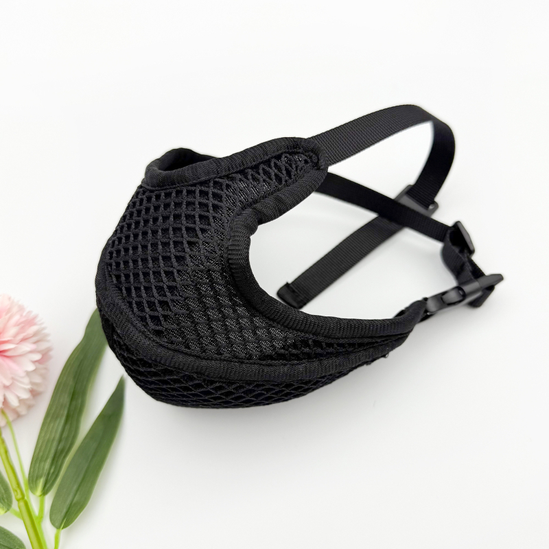 Nylonova njuška za psa s prozračnom mrežom, podesiva, sprječava jedenje i grizenje, za male i srednje pse