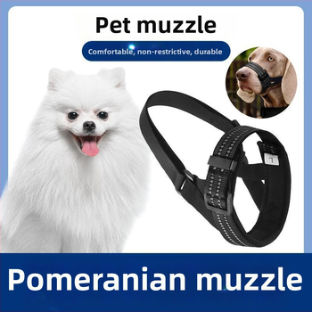 Namusnica pre Pomeranian psa na zabránenie uhryzenia a štekania | Vhodné pre malé a veľké zvieratá | Kód produktu: 648396973257 | Materiál: Iný | Balenie: 10 kusov | Import: Nie | IP autorizácia: Nie